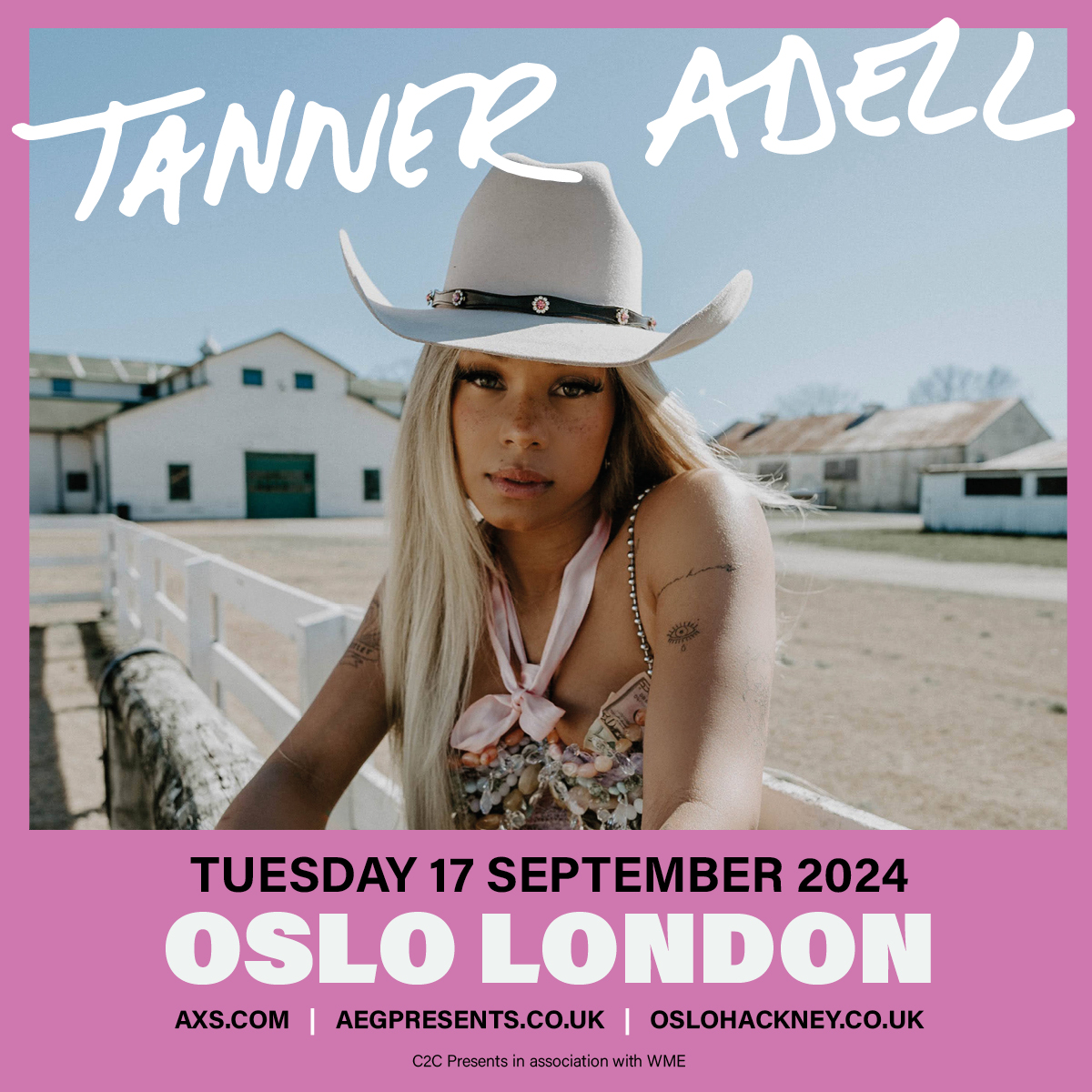 TANNER ADELL POSTER