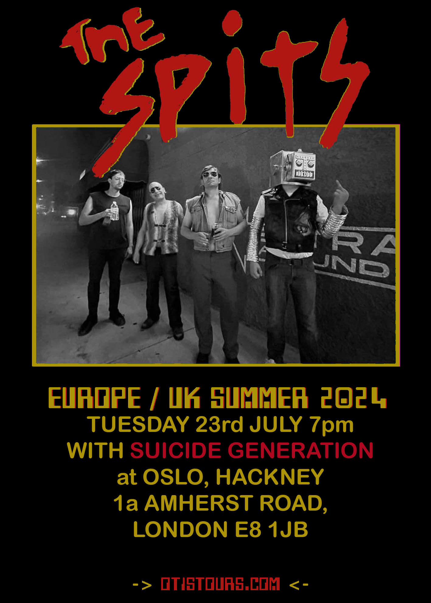 THE SPITS POSTER