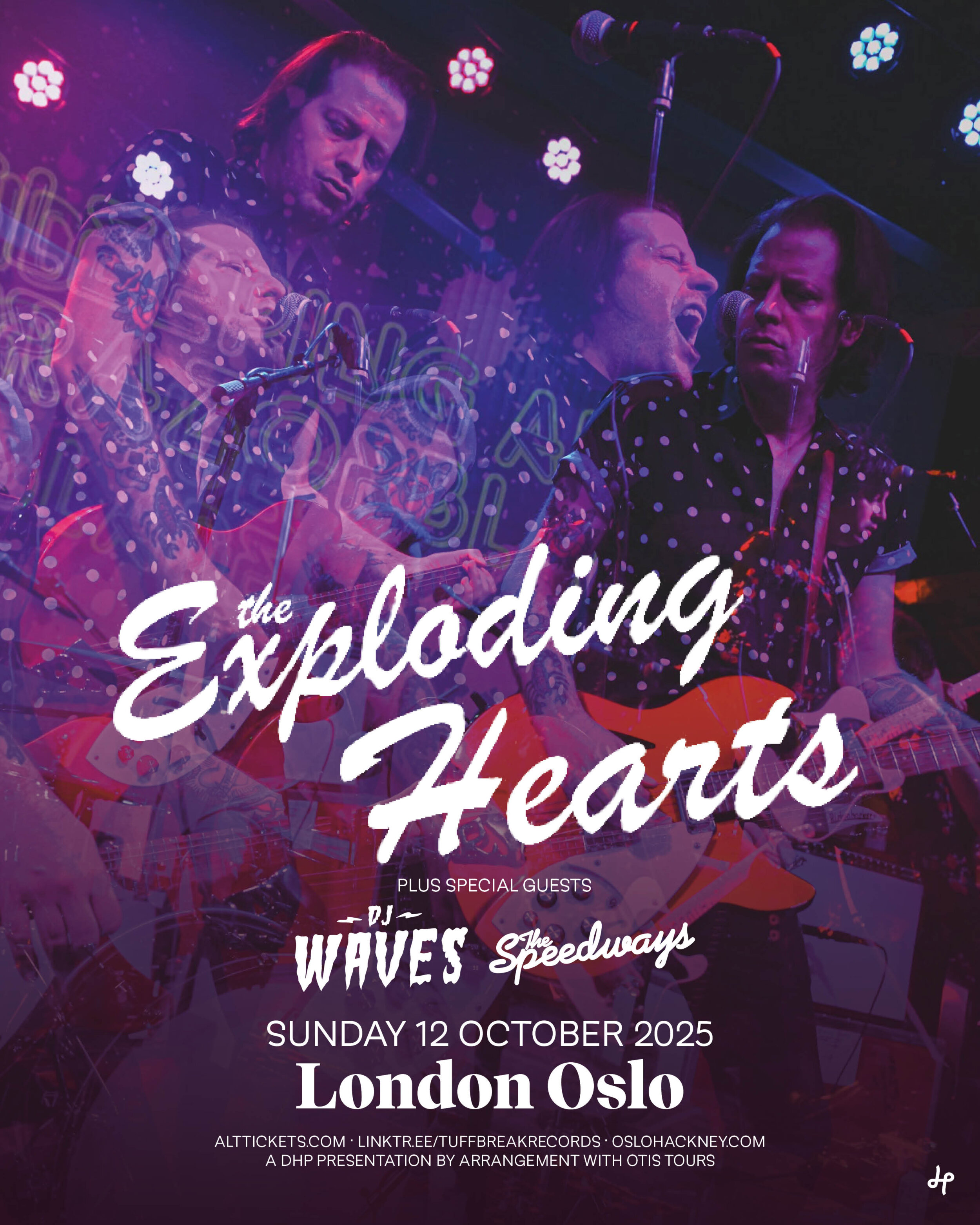 THE EXPLODING HEARTS POSTER