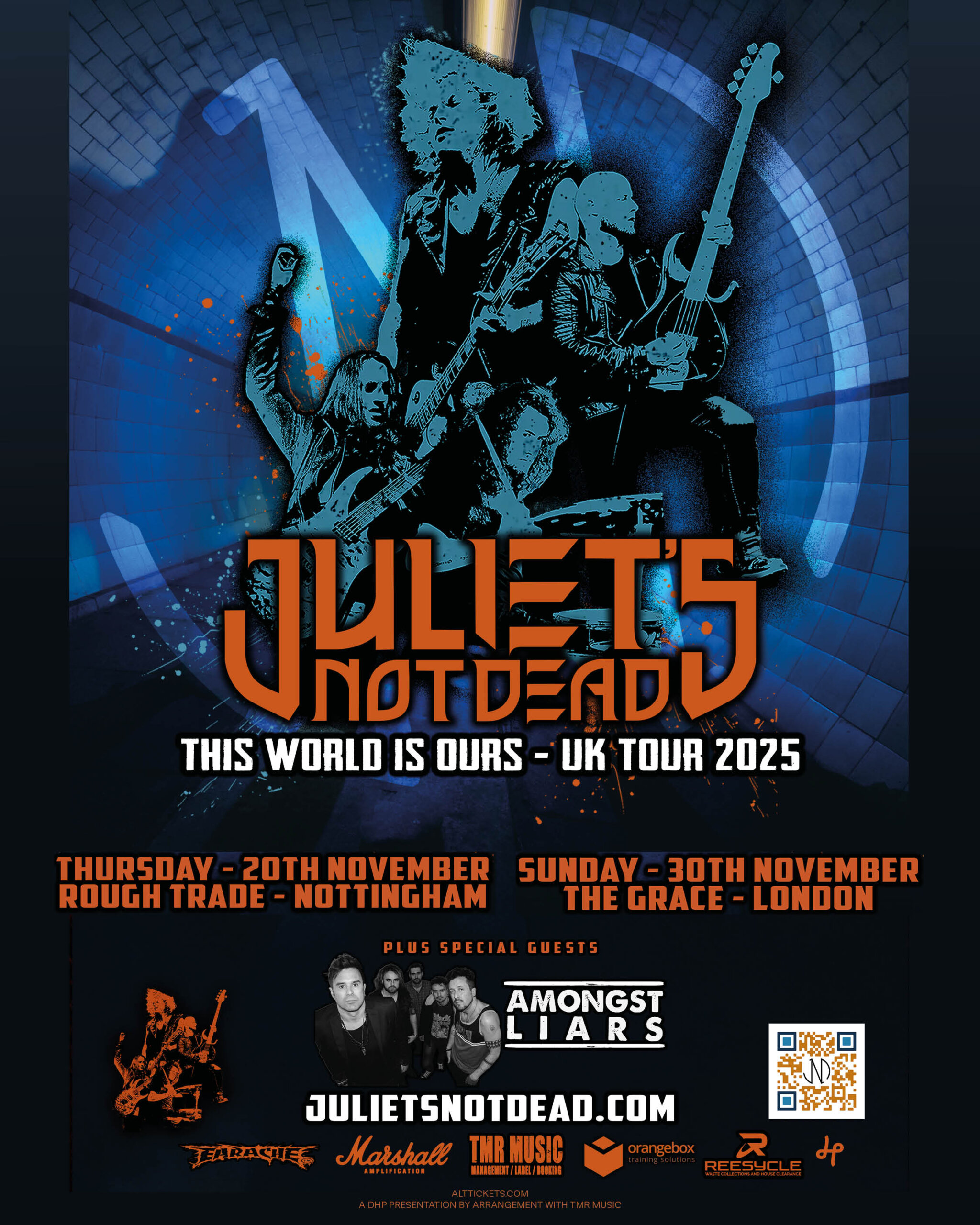 JULIET'S NOT DEAD POSTER